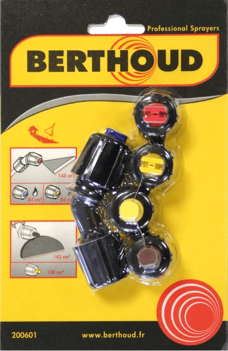 Berthoud Onkruid Spuitkoppenset 3 Berthoud Onkruid Spuitkoppenset