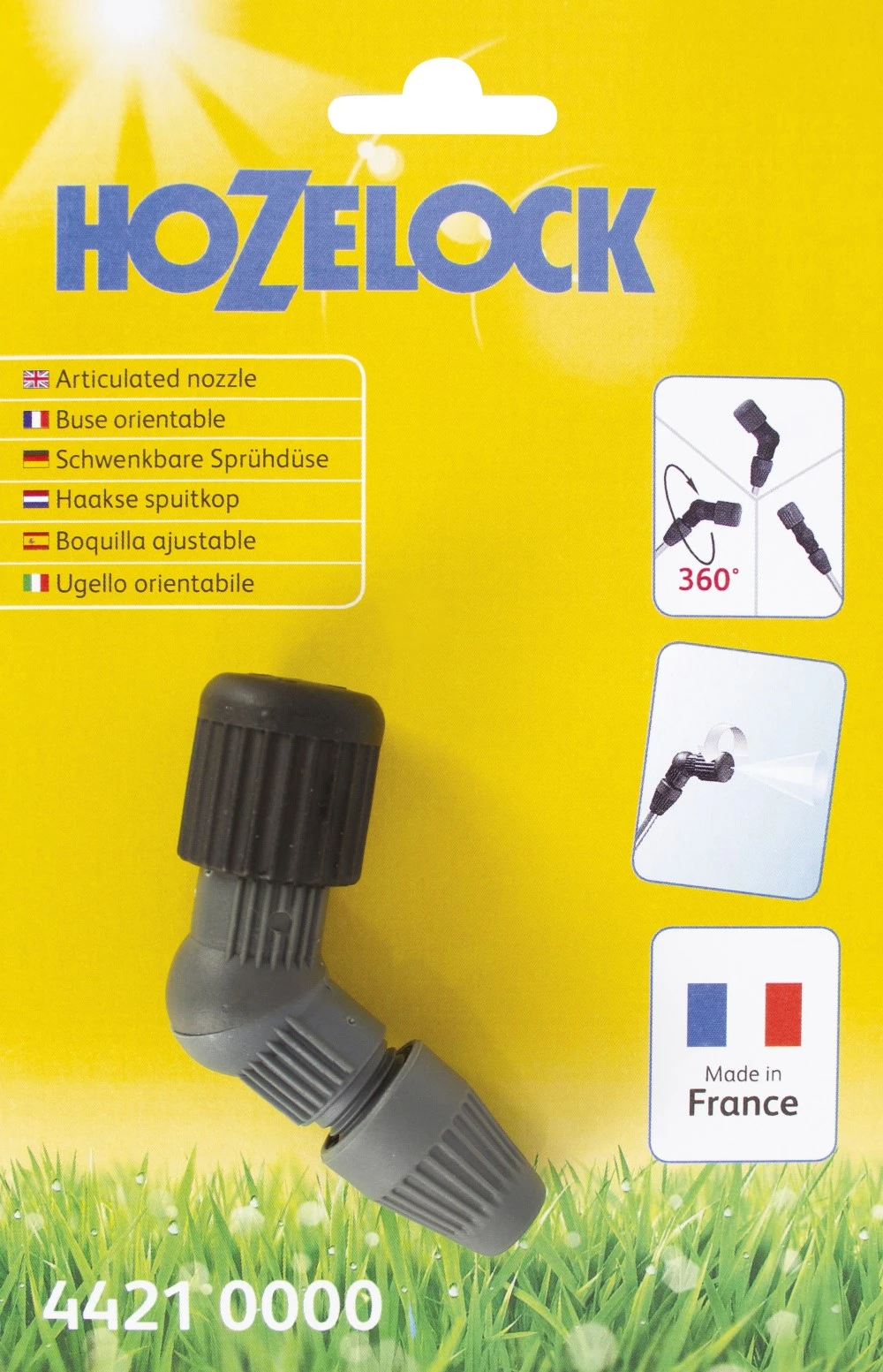 Hozelock Verstelbare Haakse Spuitkop 3 Hozelock Verstelbare Haakse Spuitkop