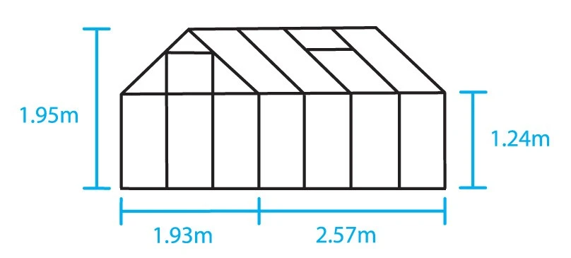 Royal Well Tuinkas Popular 86 Blank Tuindersglas 3mm 8 Royal Well Tuinkas Popular 86 Blank Tuindersglas 3mm - Afbeelding 6