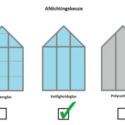 Royal Well Tuinkas Popular 106 Blank Veiligheidsglas 3mm 8 Royal Well Tuinkas Popular 106 Blank Veiligheidsglas 3mm -Exporteren Tuin Genoegen Winkel 8718215760078 4