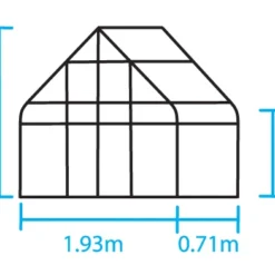 Royal Well Muurkas Supreme Incl. Fundering Groen -Exporteren Tuin Genoegen Winkel 8718215760993 6