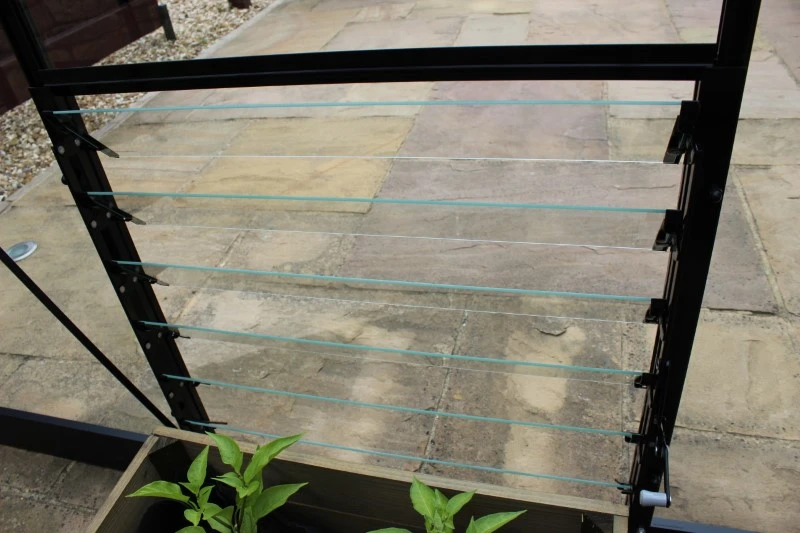 Halls Louvreraam 6L 610 X 610 Mm Veiligheidsglas Groen 3 Halls Louvreraam 6L 610 X 610 Mm Veiligheidsglas Groen