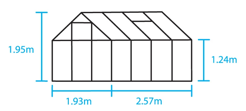 Royal Well Tuinkas En Fundering Popular 86 Blank Polycarbonaat 4mm 11 Royal Well Tuinkas En Fundering Popular 86 Blank Polycarbonaat 4mm - Afbeelding 9