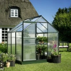 Royal Well Tuinkas Popular 66 Groen Gecoat Polycarbonaat 4mm