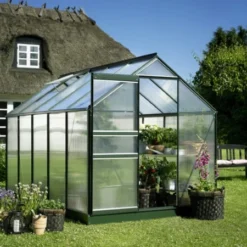 Royal Well Tuinkas En Fundering Popular 106 Groen Polycarbonaat -Exporteren Tuin Genoegen Winkel 8718226336484 2 Aangepast 1