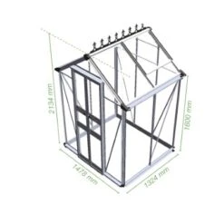Royal Well Tuinkas Birdlip 44 Groen Gecoat Veiligheidsglas 3 Mm -Exporteren Tuin Genoegen Winkel 8718226339706 4 Aangepast