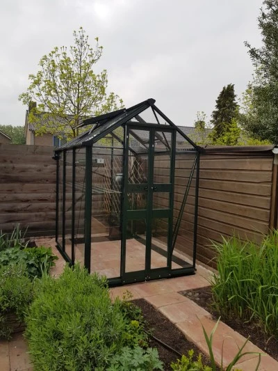 Royal Well Tuinkas Birdlip 64 Groen Gecoat Veiligheidsglas 3 Mm 9 Royal Well Tuinkas Birdlip 64 Groen Gecoat Veiligheidsglas 3 Mm - Afbeelding 7