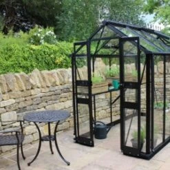 Royal Well Tuinkas Birdlip 84 Zwart Gecoat Veiligheidsglas 3 Mm