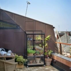 Royal Well Patiokas City Garden Veiligheidsglas 4mm Zwart -Exporteren Tuin Genoegen Winkel 8719214381493 4 Aangepast