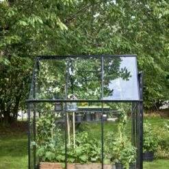 Royal Well Tuinkas Qube 66 Zwart Gecoat Veiligheidsglas 3mm -Exporteren Tuin Genoegen Winkel 8719214381660 5 Aangepast