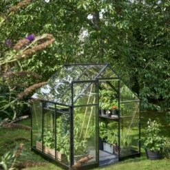 Royal Well Tuinkas Qube 66 Zwart Gecoat Veiligheidsglas 3mm -Exporteren Tuin Genoegen Winkel 8719214381660 7 Aangepast