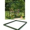 Royal Well Tuinkas En Fundering Popular 46 Groen Gecoat Veiligheidsglas 3mm 1 Royal Well Tuinkas En Fundering Popular 46 Groen Gecoat Veiligheidsglas 3mm -Exporteren Tuin Genoegen Winkel Royal Well tuinkas set met fundering Custom 1