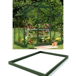 Royal Well Tuinkas En Fundering Popular 46 Groen Gecoat Veiligheidsglas 3mm