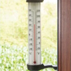 Esschert Thermometer Kozijn Gietijzer -Exporteren Tuin Genoegen Winkel TH84 01 1