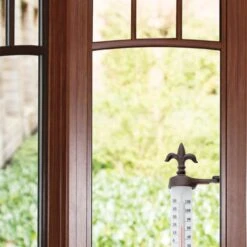 Esschert Thermometer Kozijn Gietijzer -Exporteren Tuin Genoegen Winkel TH84 02 1