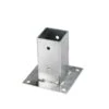 Waelbers Paalhouder Op Plaat Verzinkt 121 X 121 X 150 Mm -Exporteren Tuin Genoegen Winkel waelbers paalhouder plaat fv 1